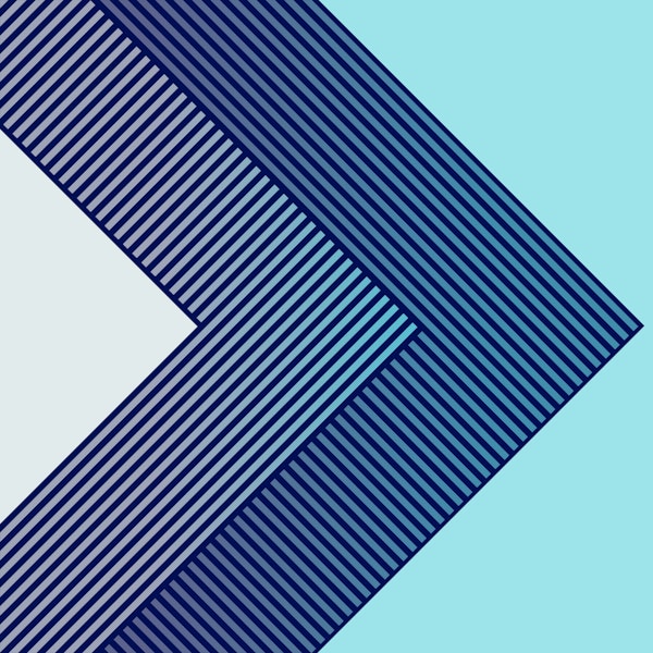 Mid Century Pastel Aqua