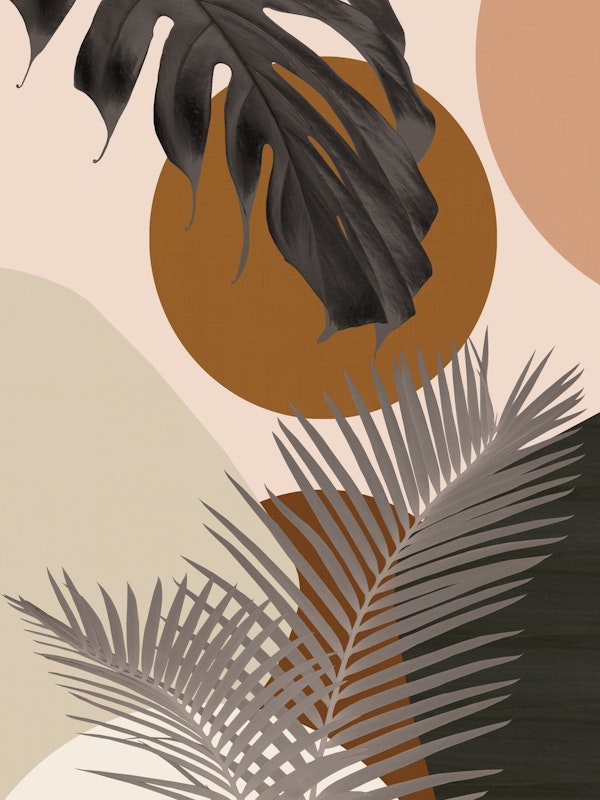 Intertwined Palm Leaves 2