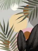 Abstract Jungle Oasis 2 ταπετσαρία