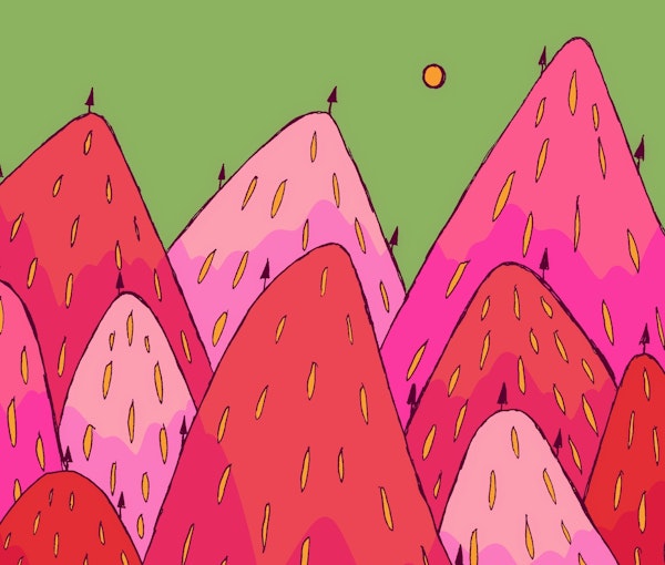 The strawberry hills