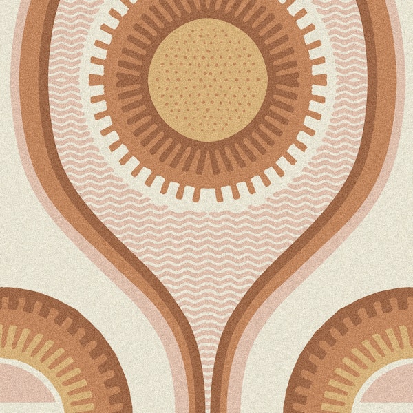 retro seventies california sun