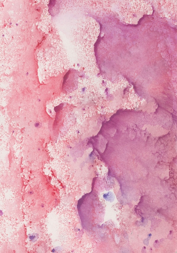 Coral Pink Abstract 1