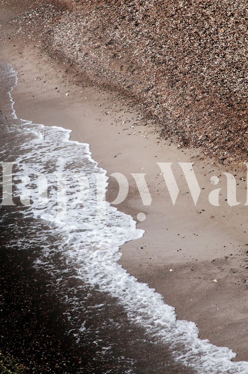 Sea Waves Tranquility wallpaper in a room