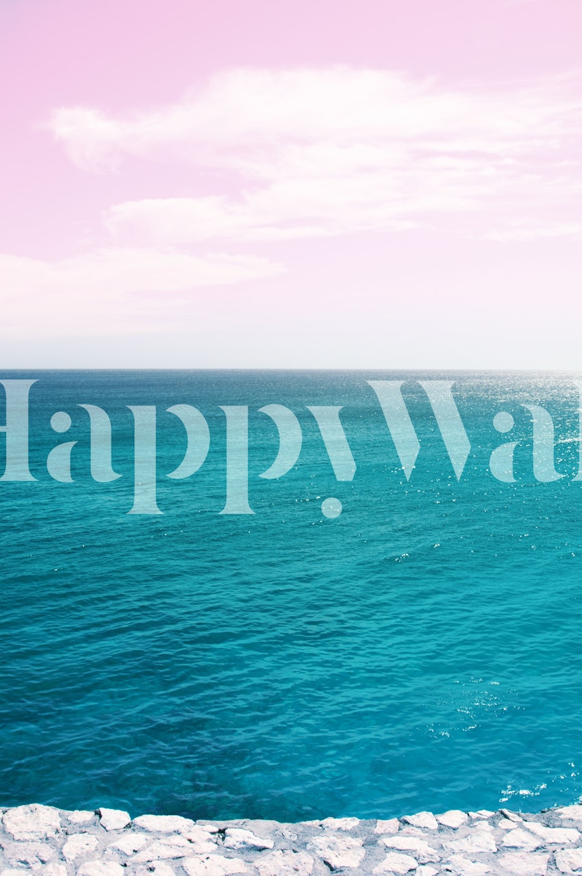 Tapeta Ocean Dream Oasis 1 v místnosti