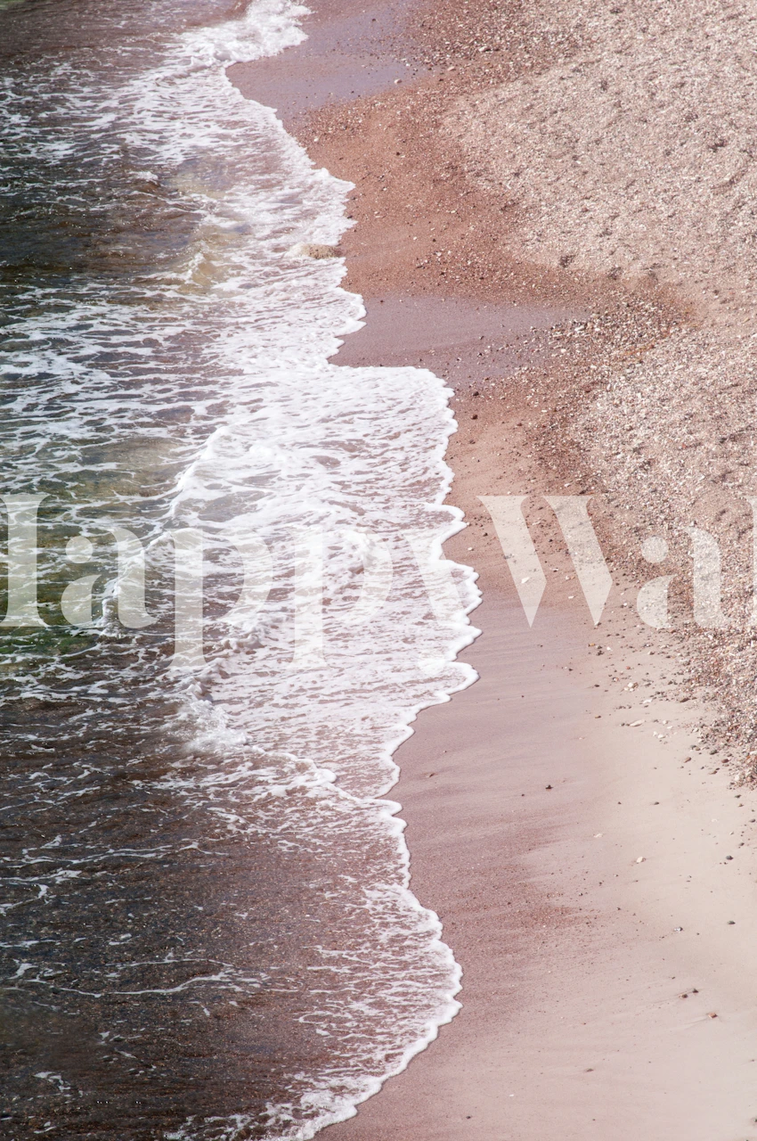 papier peint Sea Waves Tranquility 2 dans une pièce