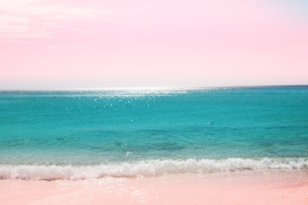 Pastel Ocean Beach Bliss 1