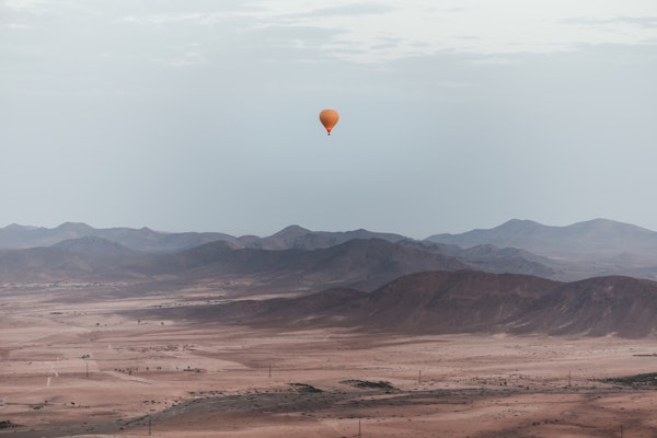 Balloon in the distant