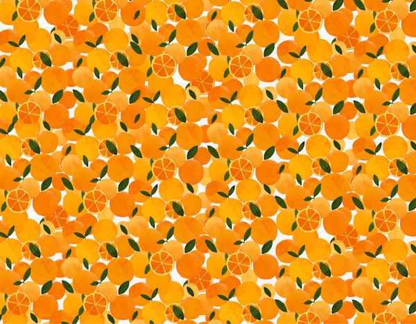 Oranges pattern