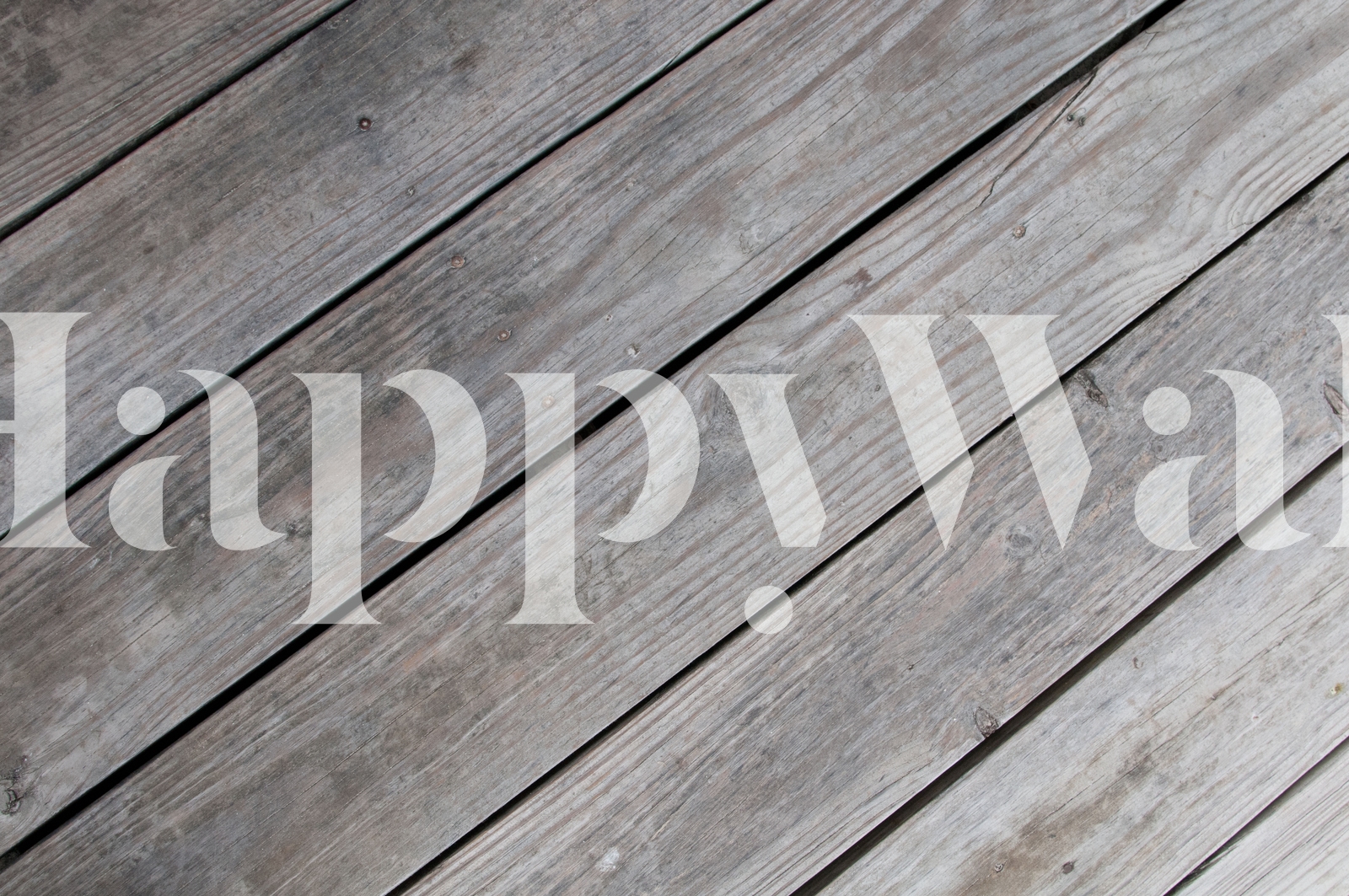 Rustic Wood Stripes 1 Wallpaper - Buy Online at Happywall