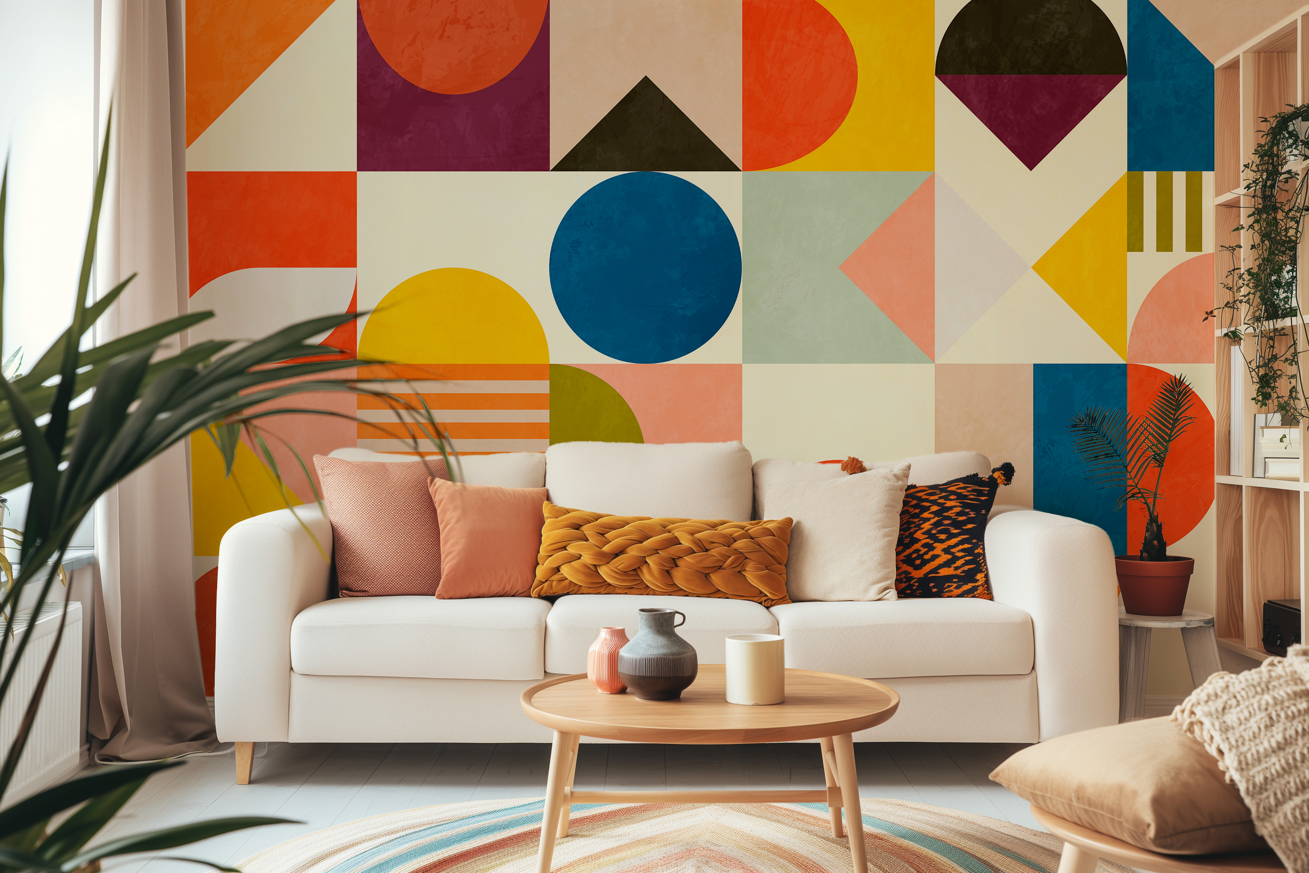 Mid Century Bauhaus vivid