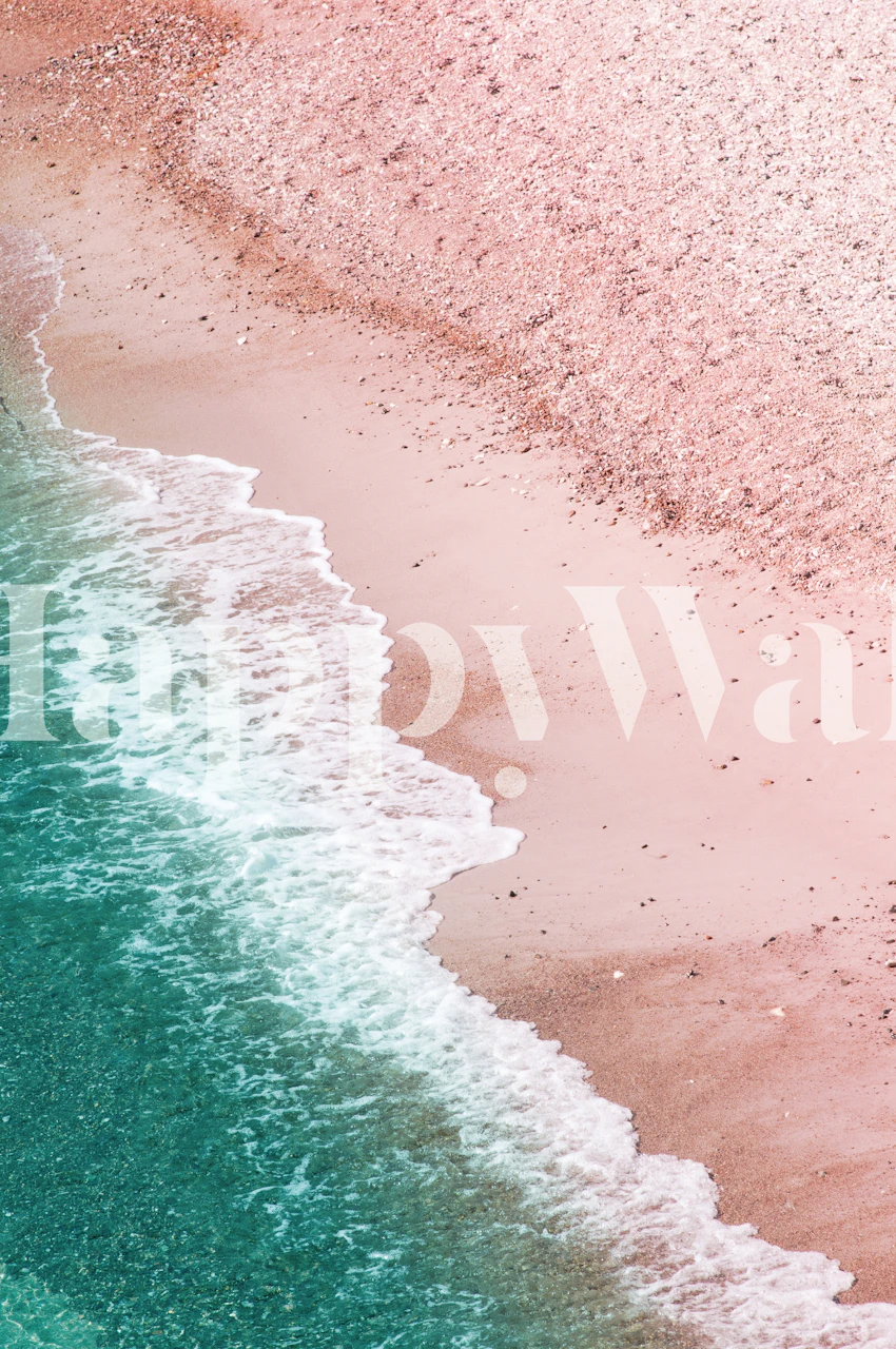 Sea Waves Tranquility 3 papier peint dans une pièce