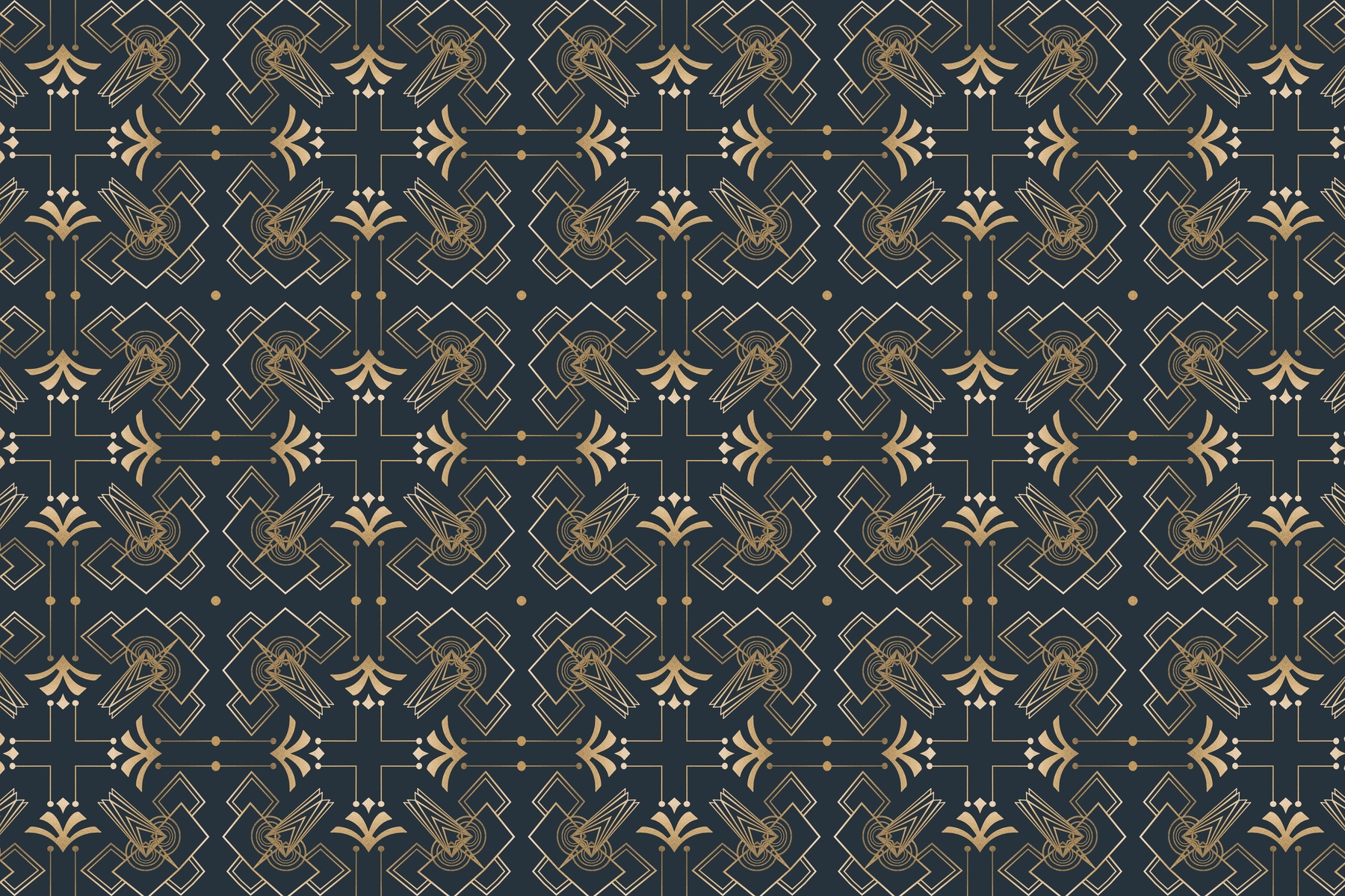 Elegant Black Gold Art Deco wallpaper - Elegant Black Gold Art Deco  wallpaper - Happywall