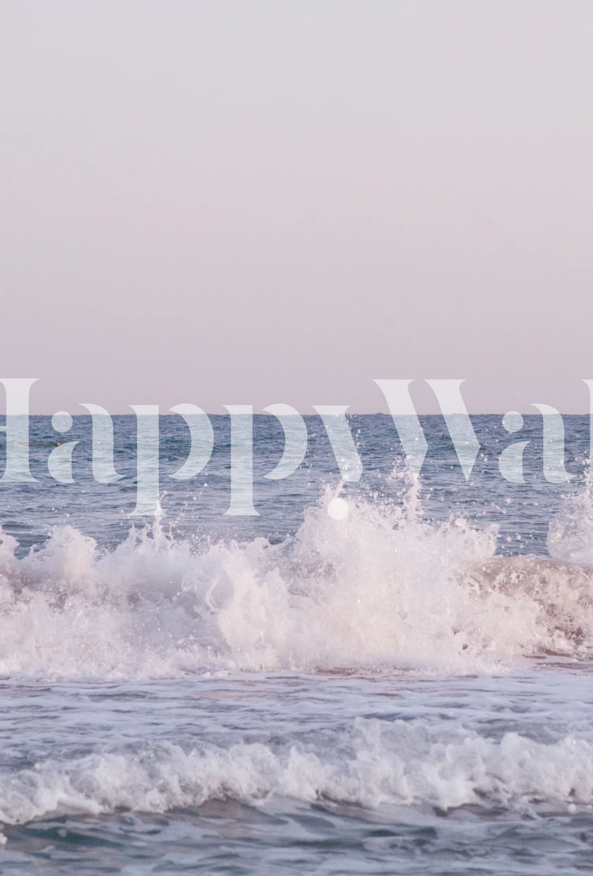 Ocean Wave Dream 2 wallpaper in a room