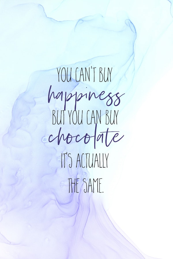 CHOCOLATE floating colors