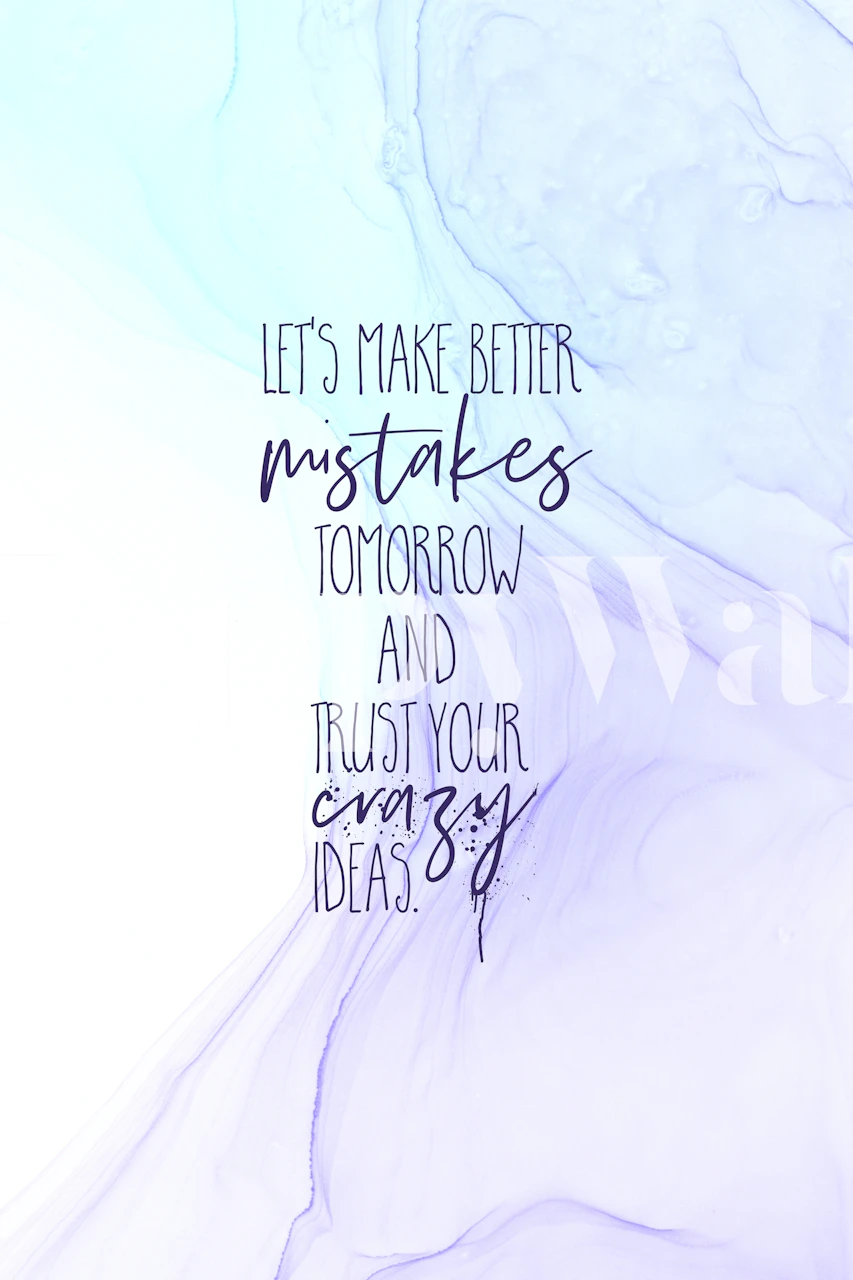 Tomorrow Floating Colors Behang In Een Kamer