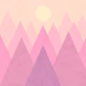 Soft Pink Candy Mountains