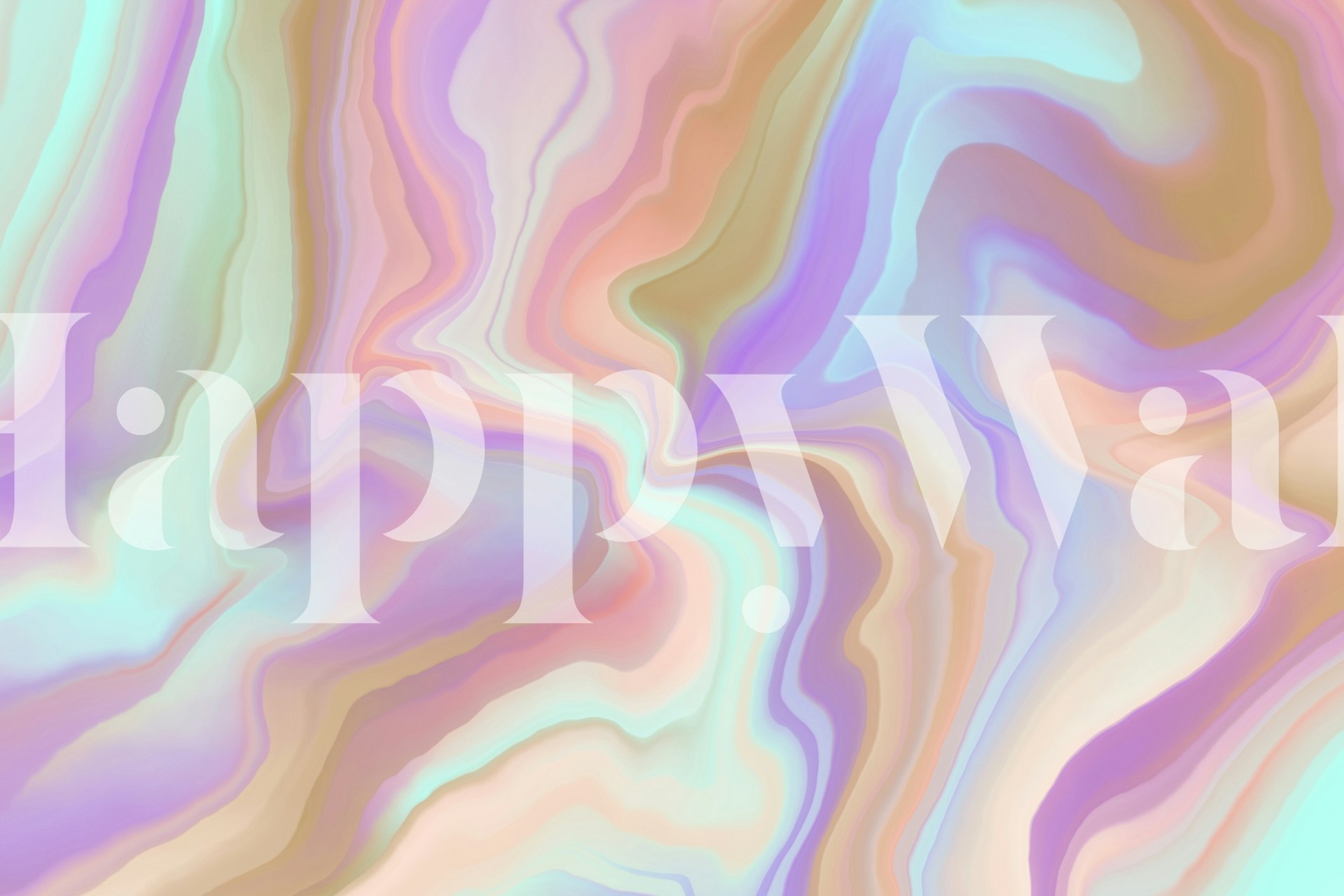 Ταπετσαρία Colorful sky lights σε ένα δωμάτιο