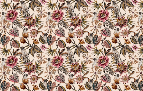 Pugs in the bohemian bloom