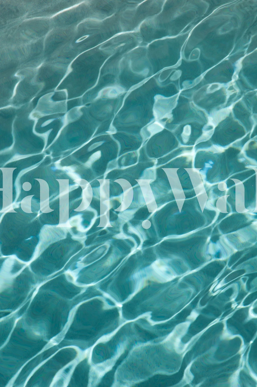 Papel pintado Pool Dream Vibes 1 en una habitación