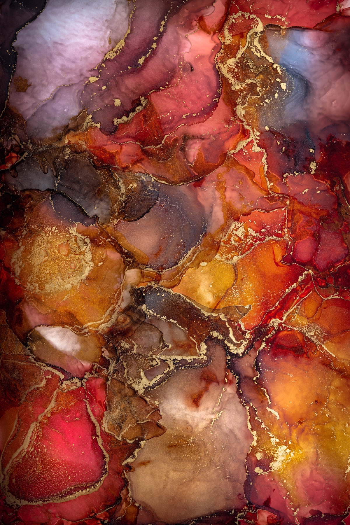 Buy Fire Ink Wallpaper Online Happywall