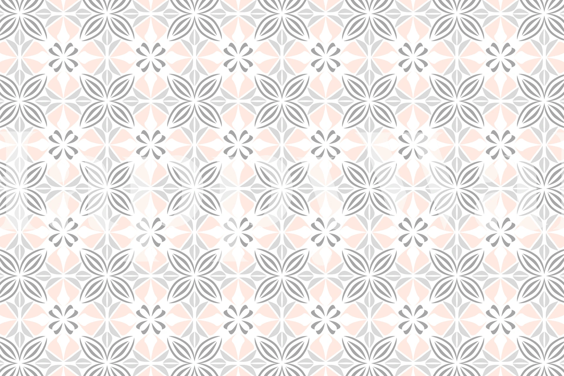 Fototapeta elegantní abstraktní geometrický květinový vzor