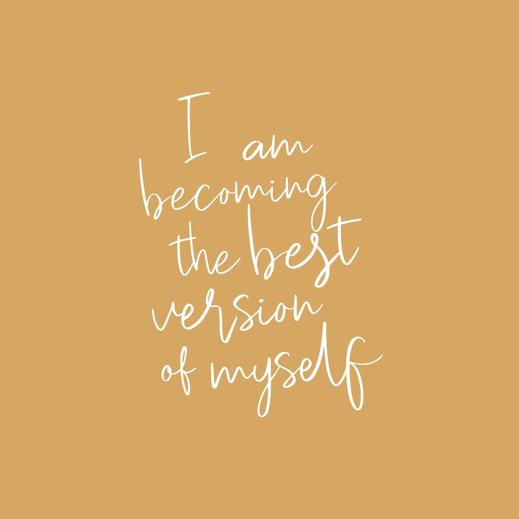I Becoming Best Version Of Myself Wallpaper Happywall