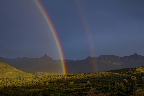 Double Rainbow At Mt Sneffels
