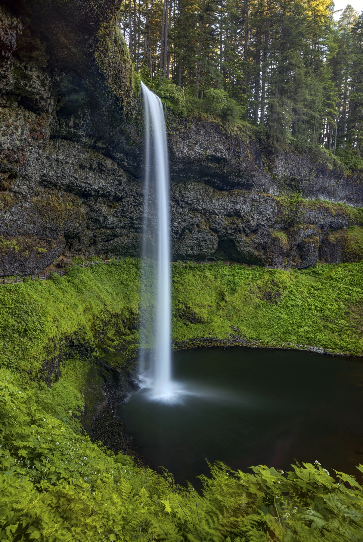 Silver Falls Oregon 1 Wallpaper | Happywall