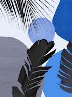 Abstract Banana Palm Leaf 4 wallpaper