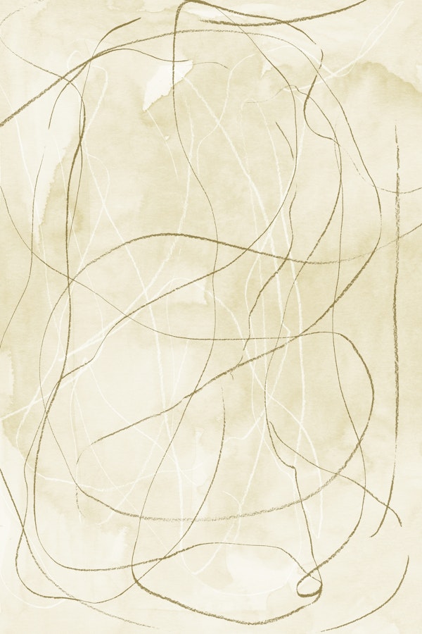 Moss green pencil scribble