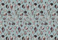 Nautilus burgundy grey aqua tapety