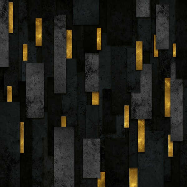 Black Urban Charcoal Spires