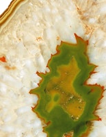 Retro Orange Green Agate 1 tapet