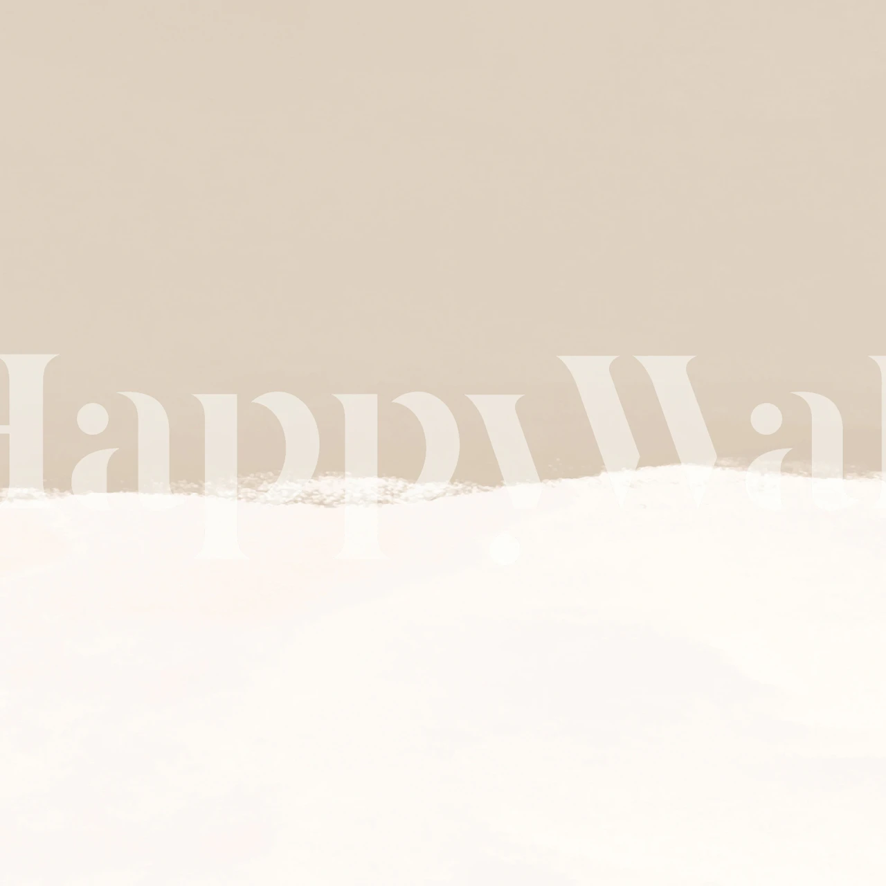 Soft beige tones with abstract brush strokes wallpaper