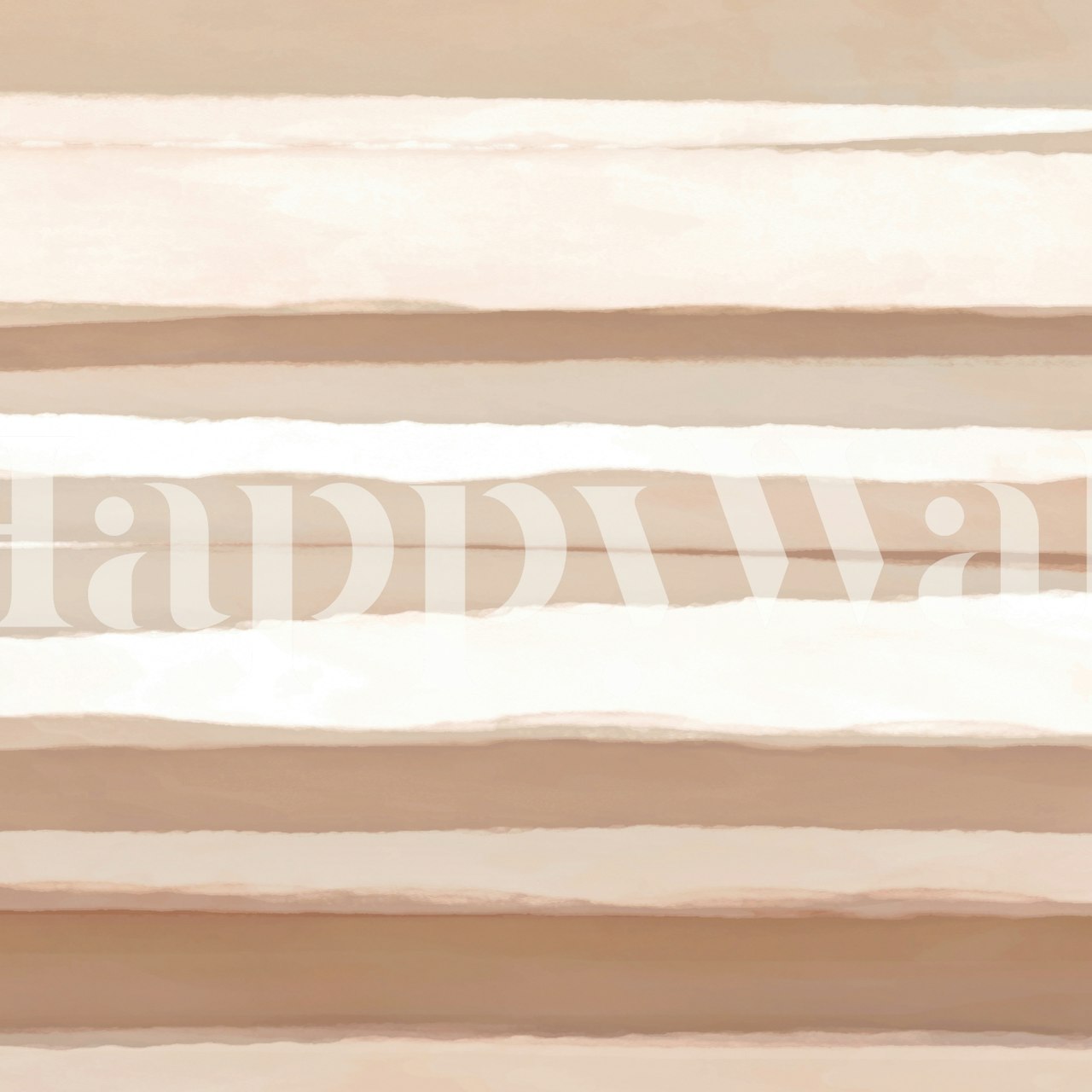 Bevestig Strips 2 Brown and Tan Pastel behang in een kamer