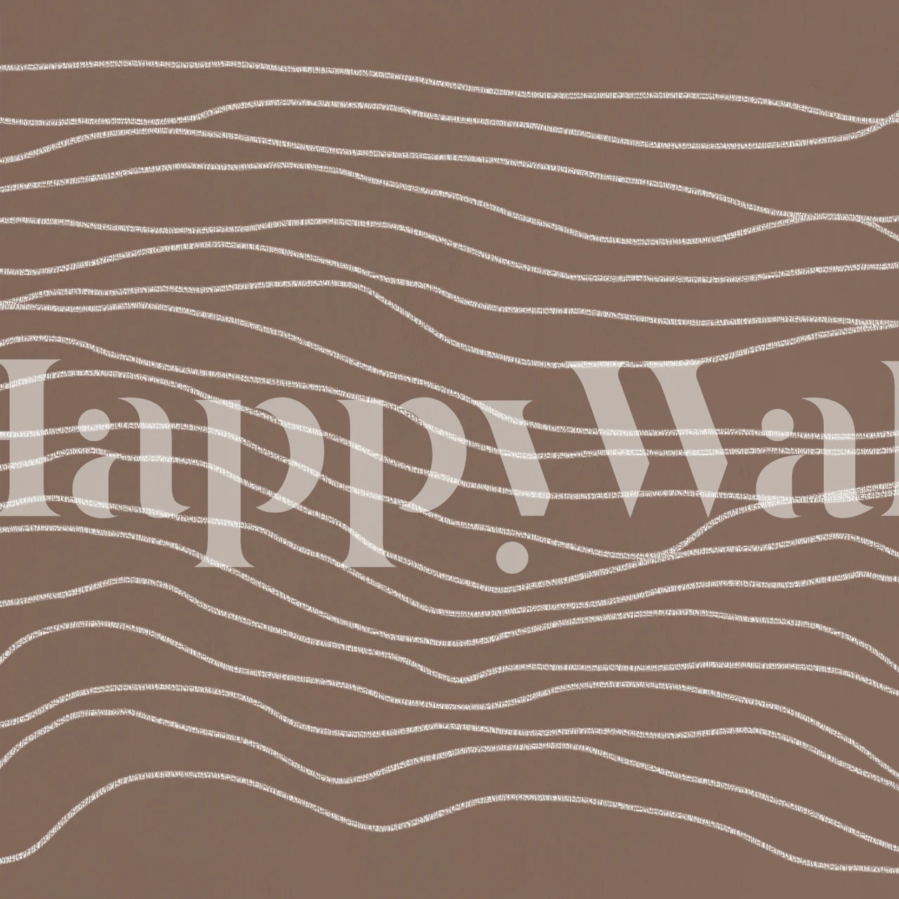 Minimal Chalk Lines on Brown tapet