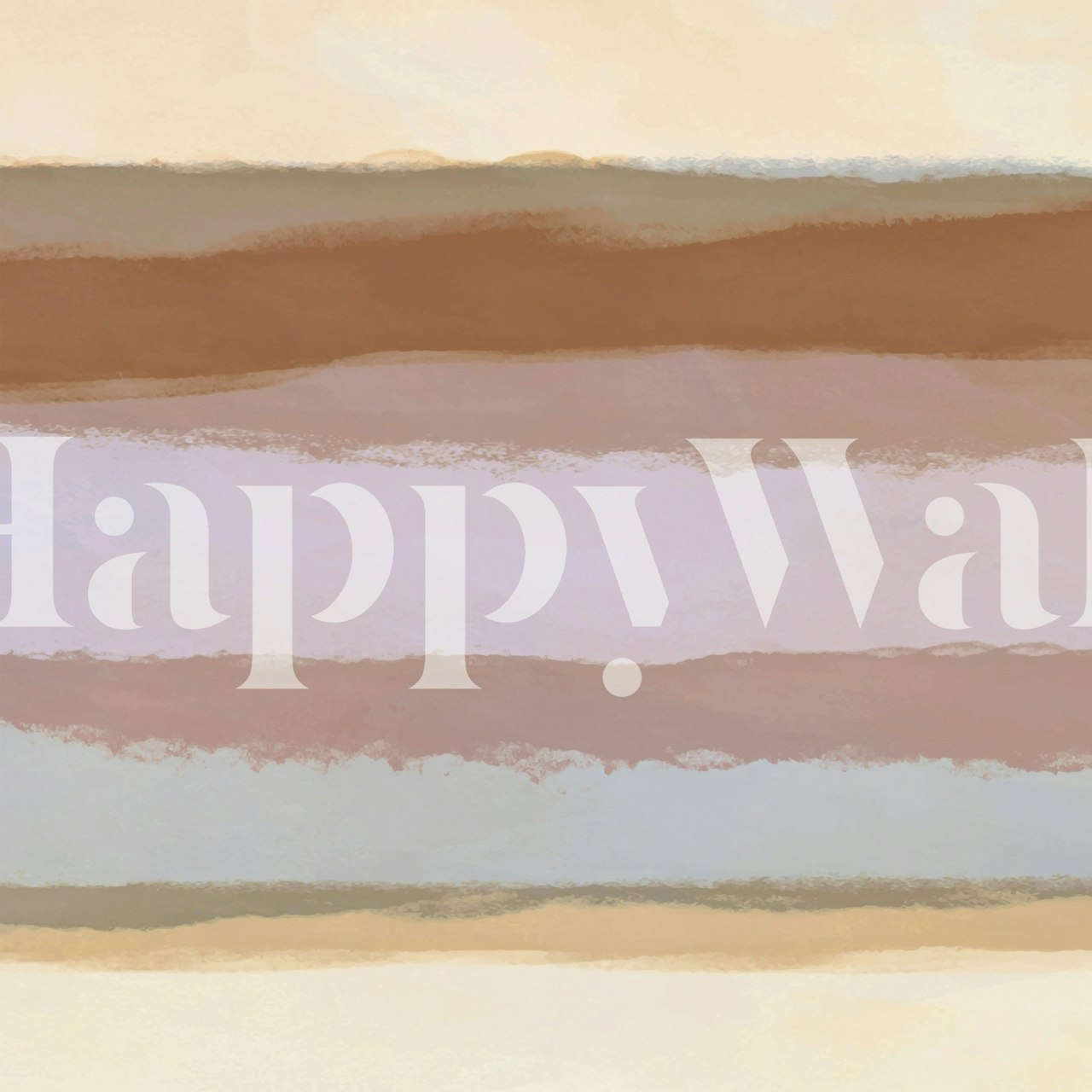 Tapeta Strips 4D Muted Pastel u sobi