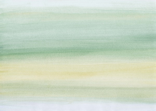Soft Green Yellow Watercolor 1