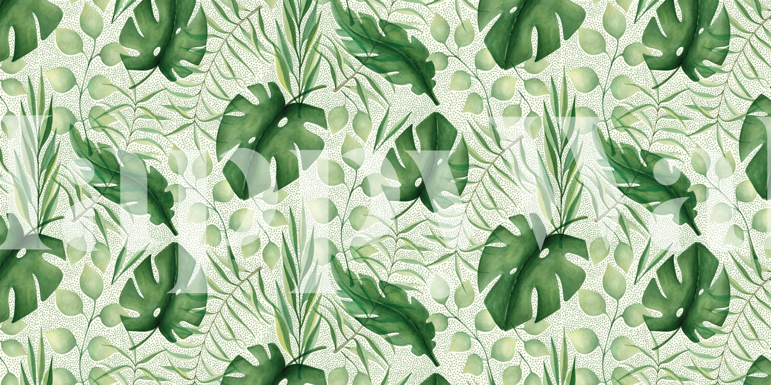 Tropicana tropical wallpaper design in a room