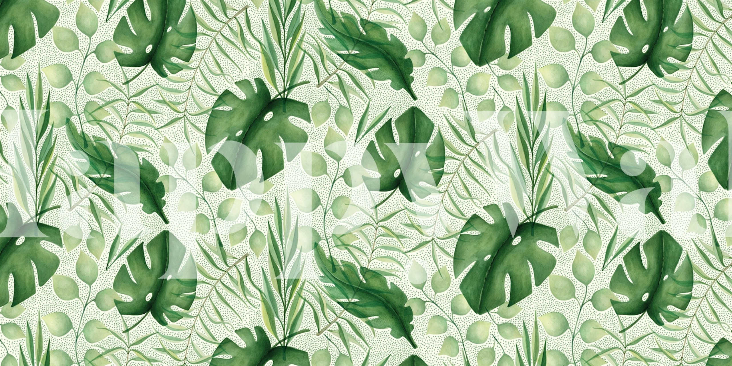 Tropicana tropical wallpaper design in a room