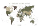 Be Kind World Map