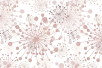 Dandelions white blush beige tapete