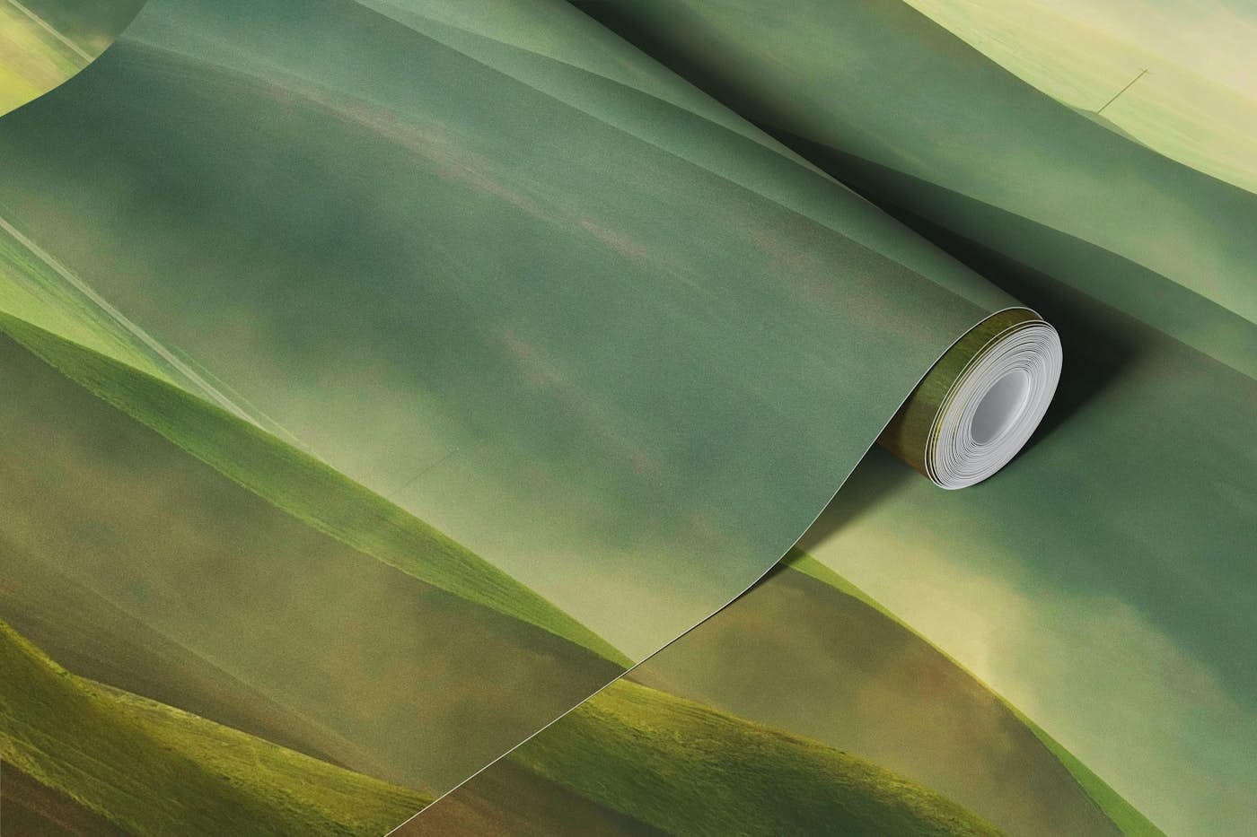 Golden Morning Palouse wallpaper roll