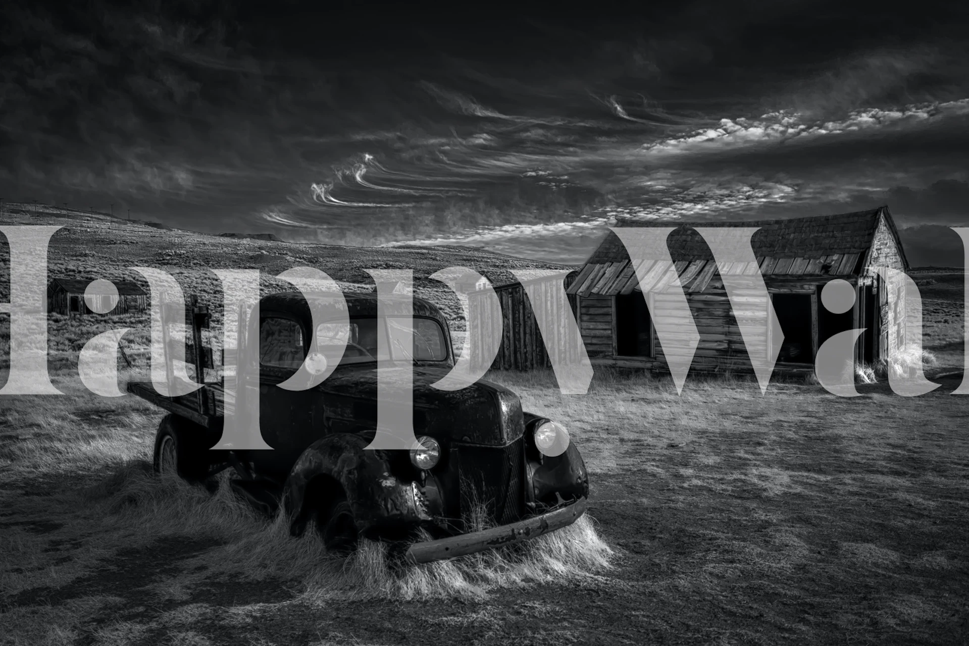 No More Gold pozadina prikazana u prostoriji