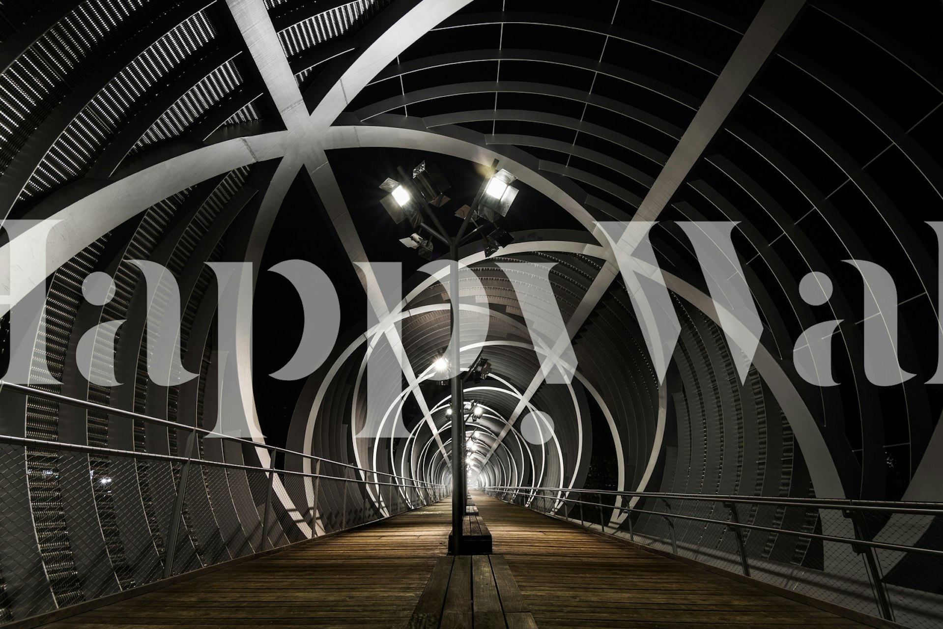 Vortex Vitae Tapete in einem modernen Raum