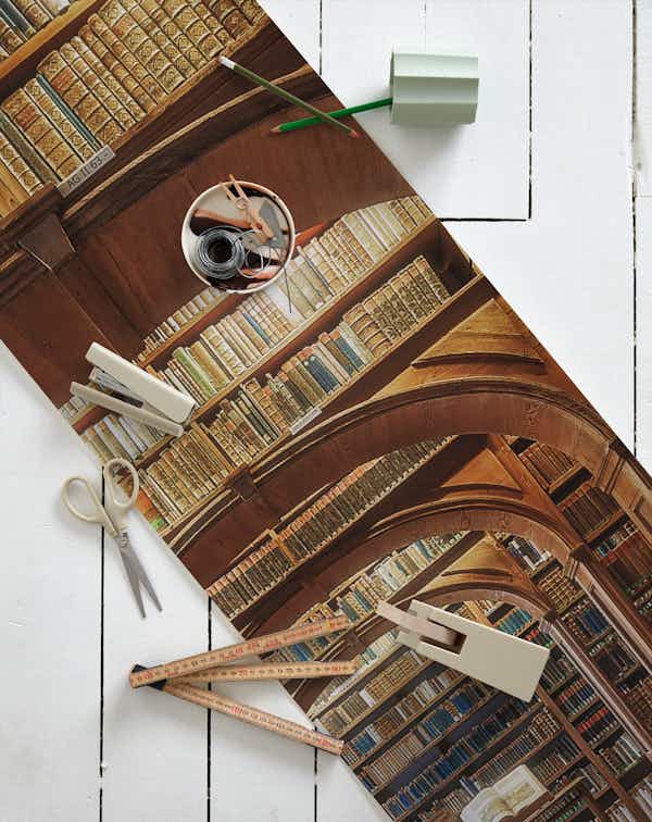 Upper Lausitzian Library of Sciences wallpaper roll