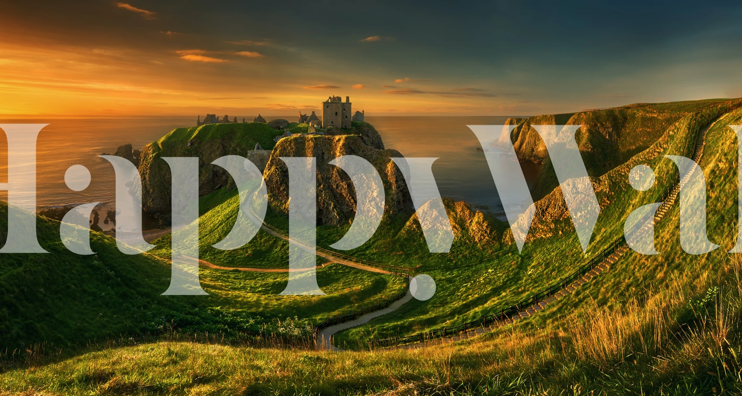 Dunnottar wallpaper showcasing scenic landscape