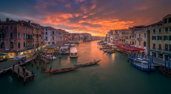 Grand Canal at sunset