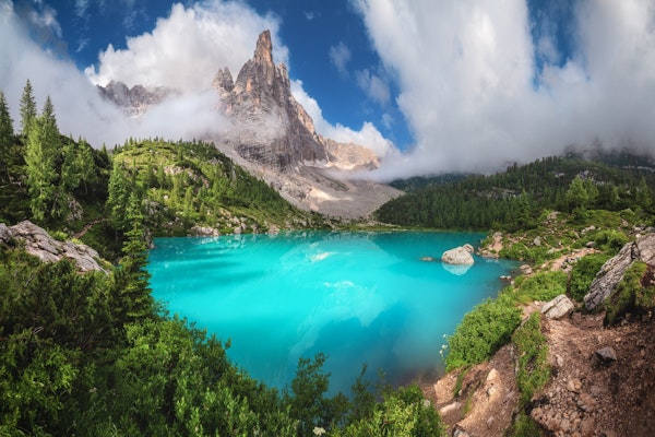 Veneto   Lago di Sorapis Panorama