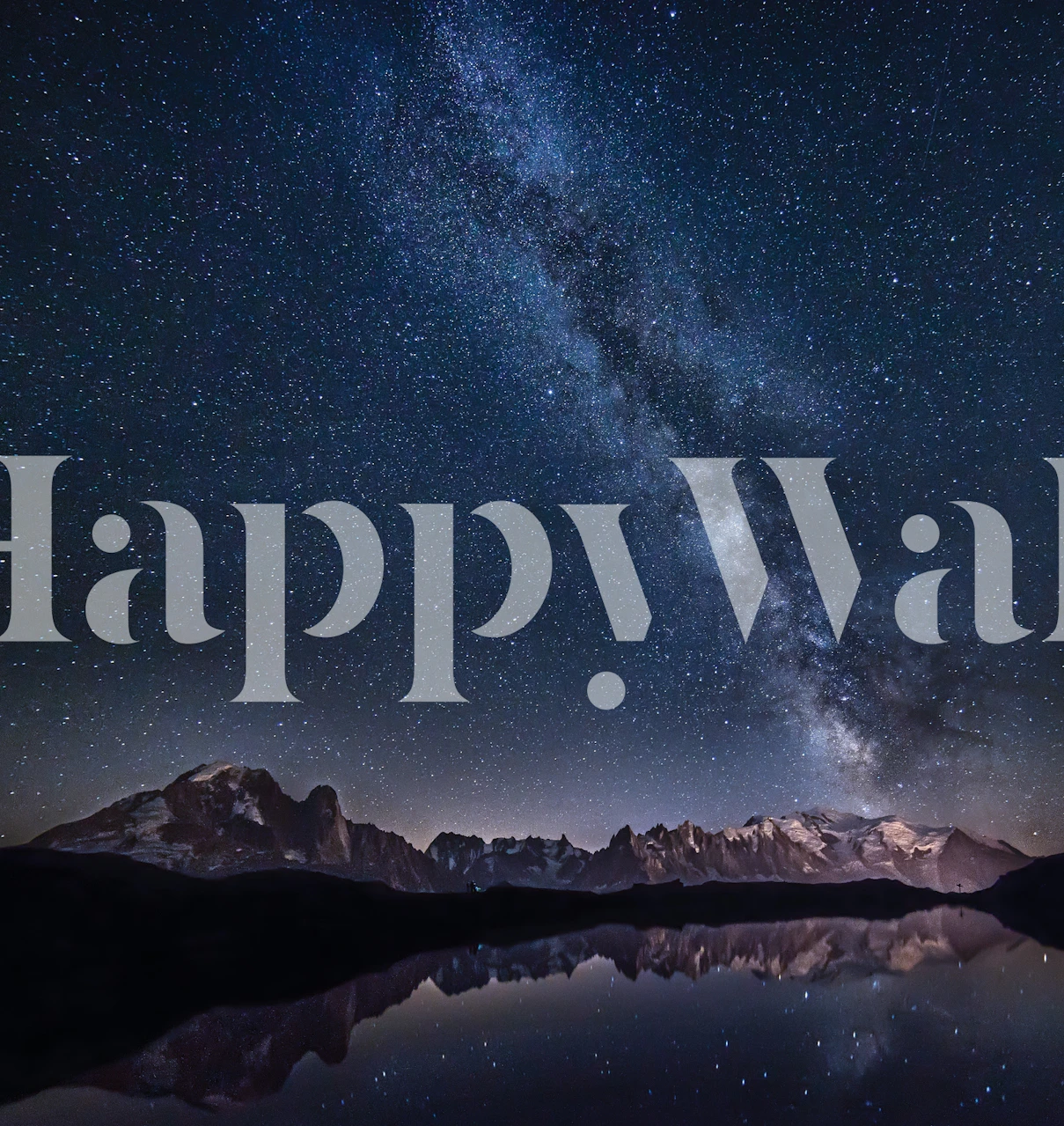 Lost in the stars Tapete in einem Zimmer